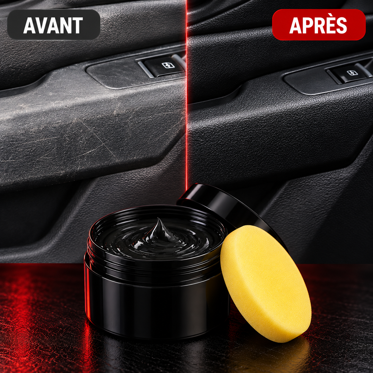 Pâte de Rénovation Plastiques Auto – Restauration & Protection