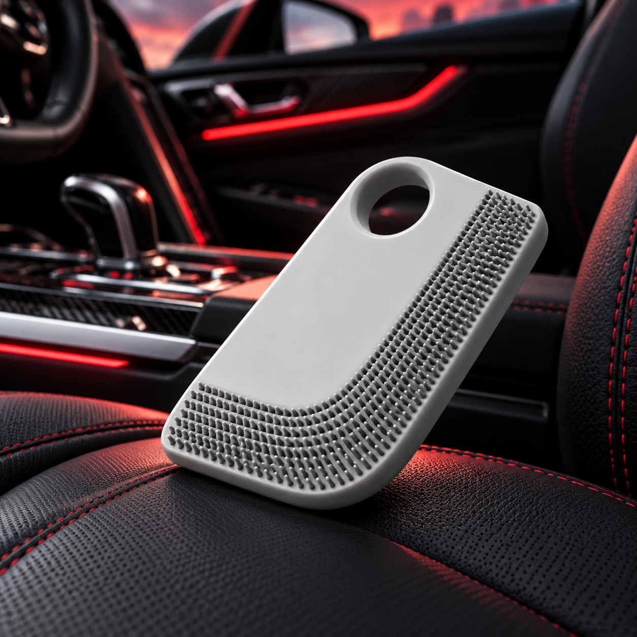 Brosse anti-poils pour voiture