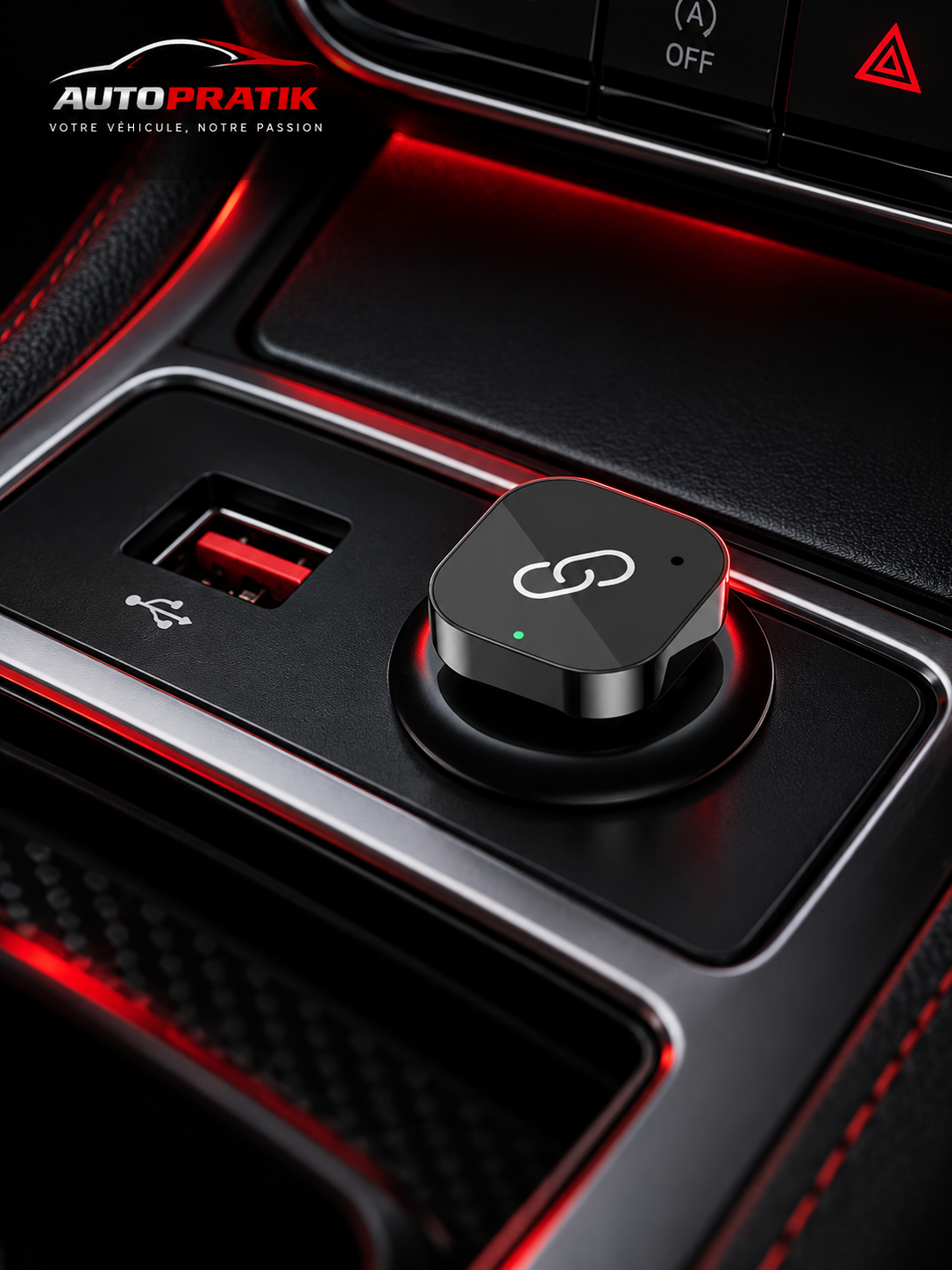 Adaptateur CarPlay & Android Auto sans fil