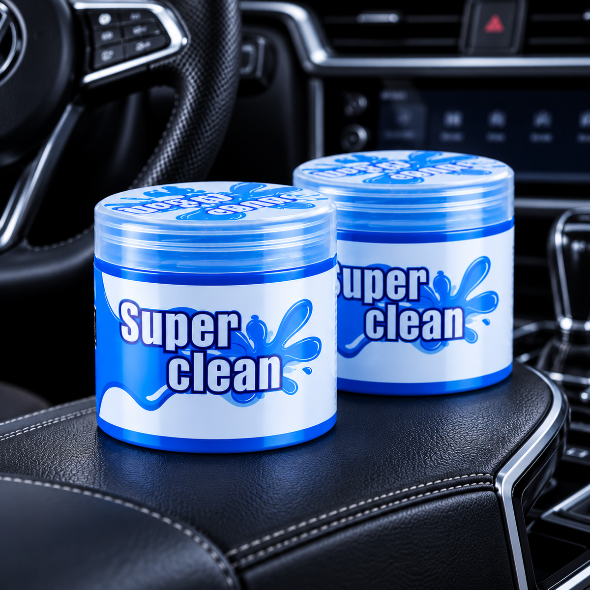 Gel nettoyant intérieur voiture