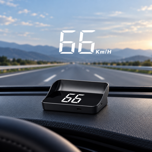 Affichage Tête Haute GPS – Compteur de Vitesse HUD